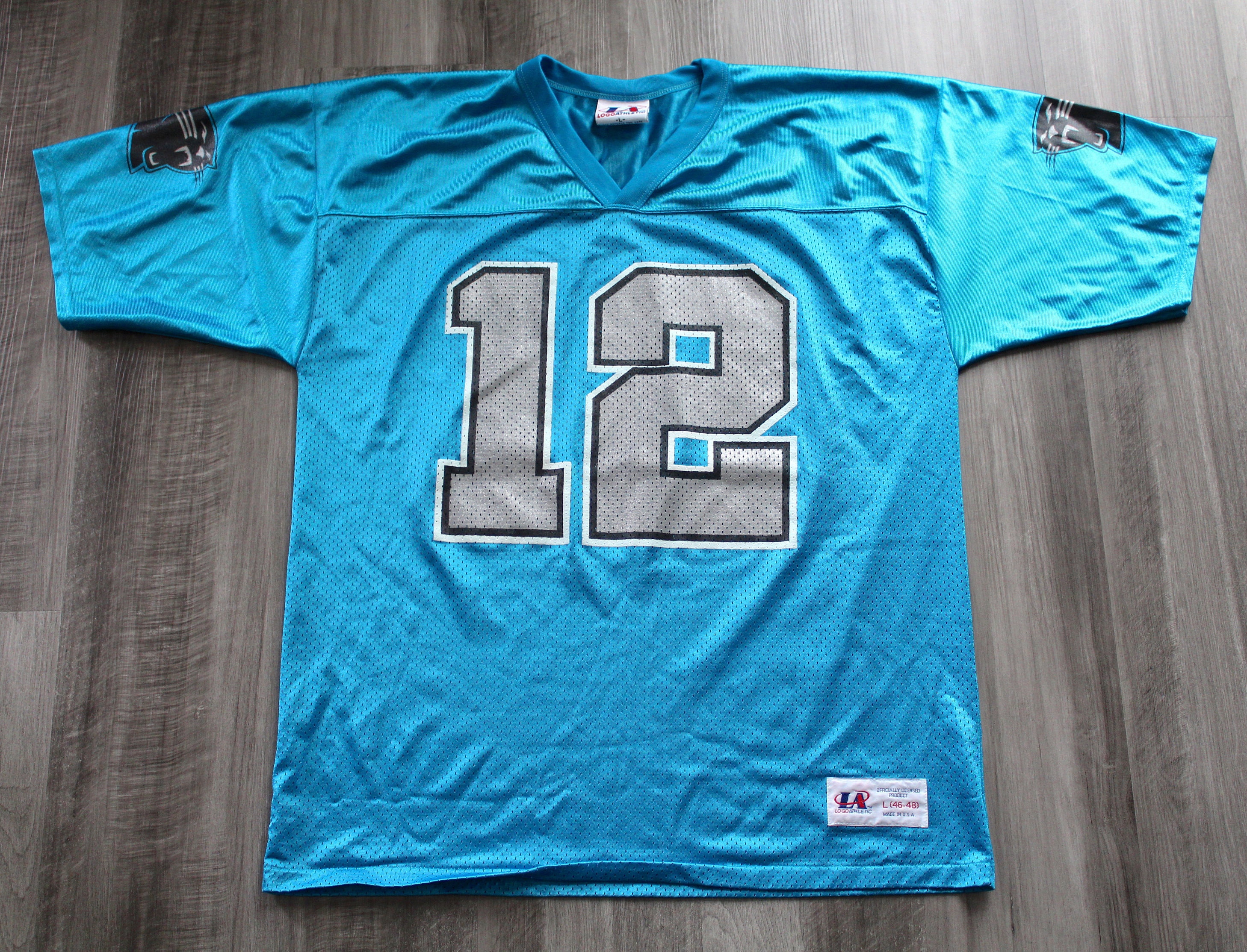 Vintage Carolina Panthers Kerry Collins #12 NFL Jersey Size XL 50