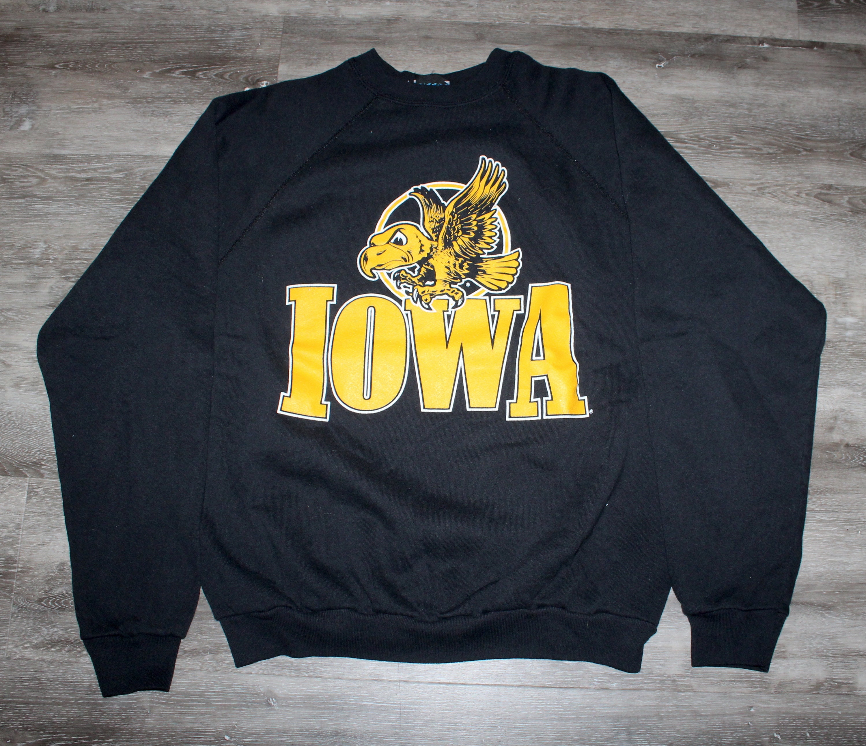 Vintage 80s 90s Clothing University of Iowa Hawkeye Men Size - Etsy