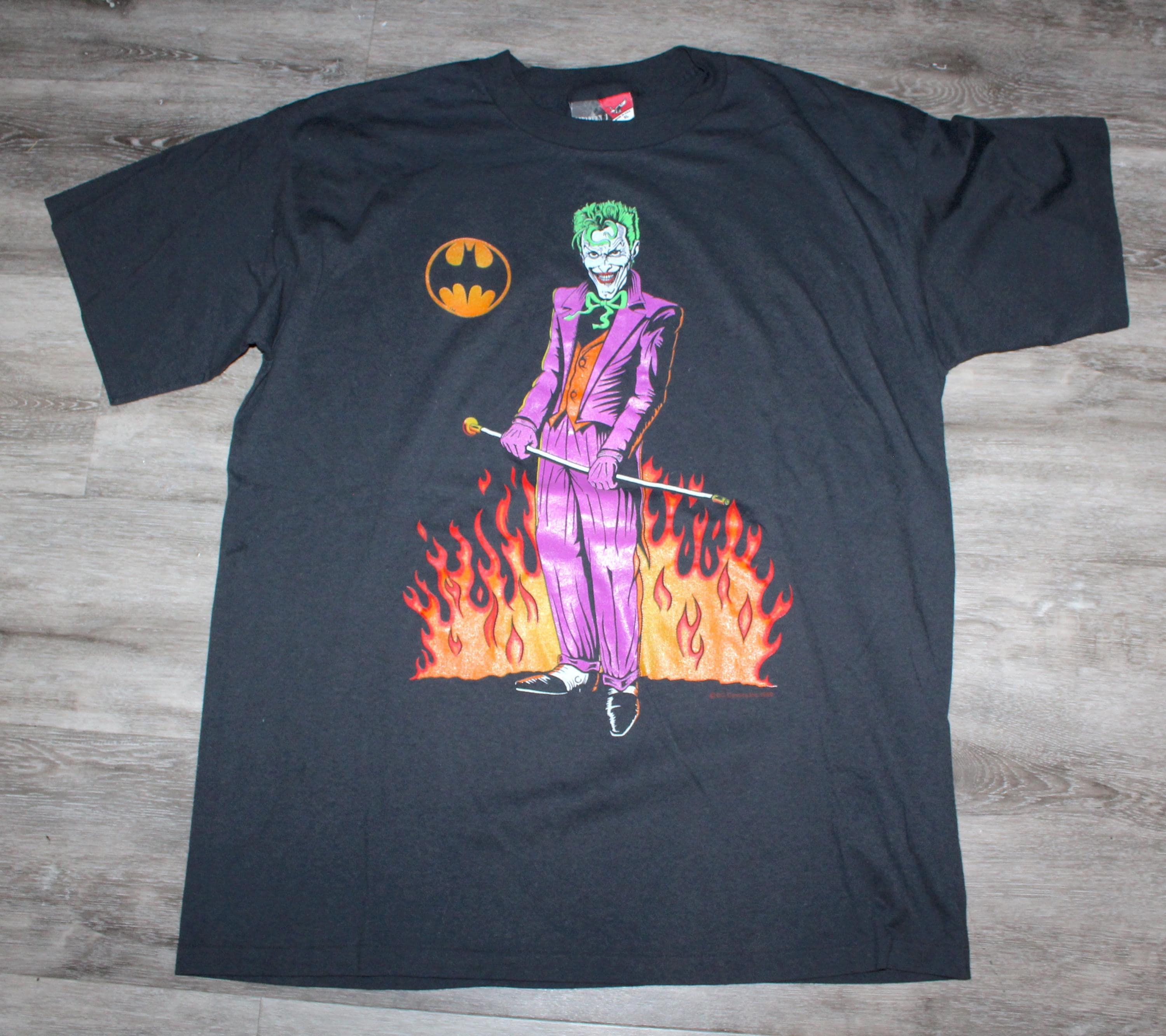 Vintage 80s Clothing the Joker DC Comics Batman Movie Men Vintage 80s Clothing the Joker DC Comics Batman Movie Men