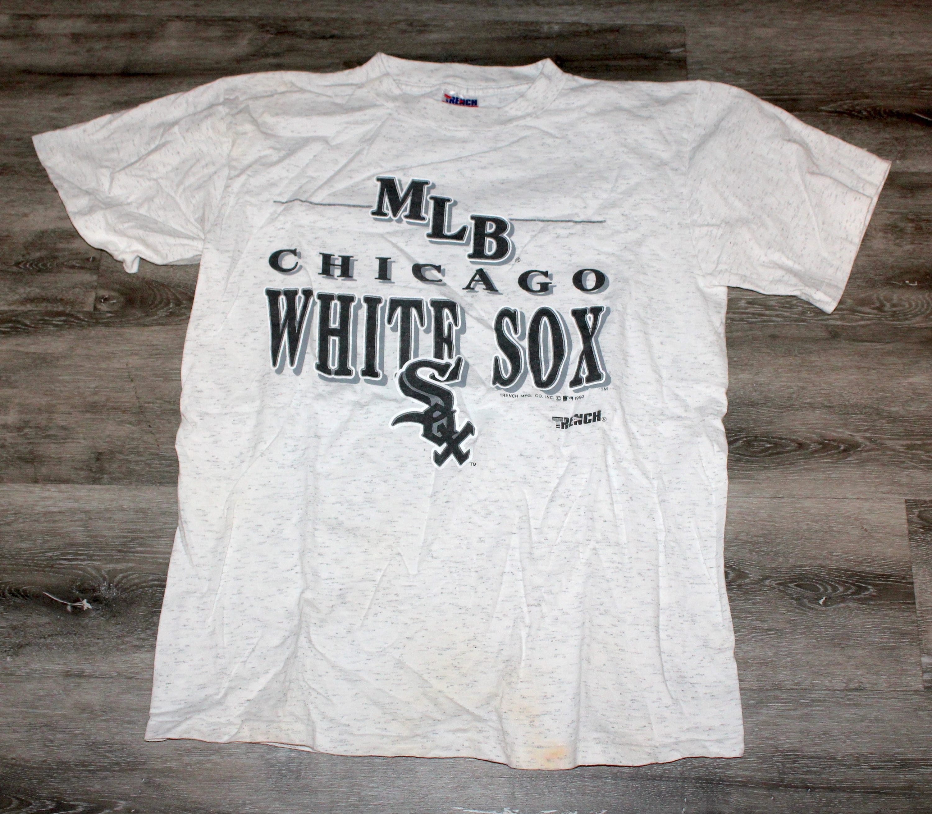 Chicago White Sox 1917 Throwback Jersey Size 48 Authentic Majestic