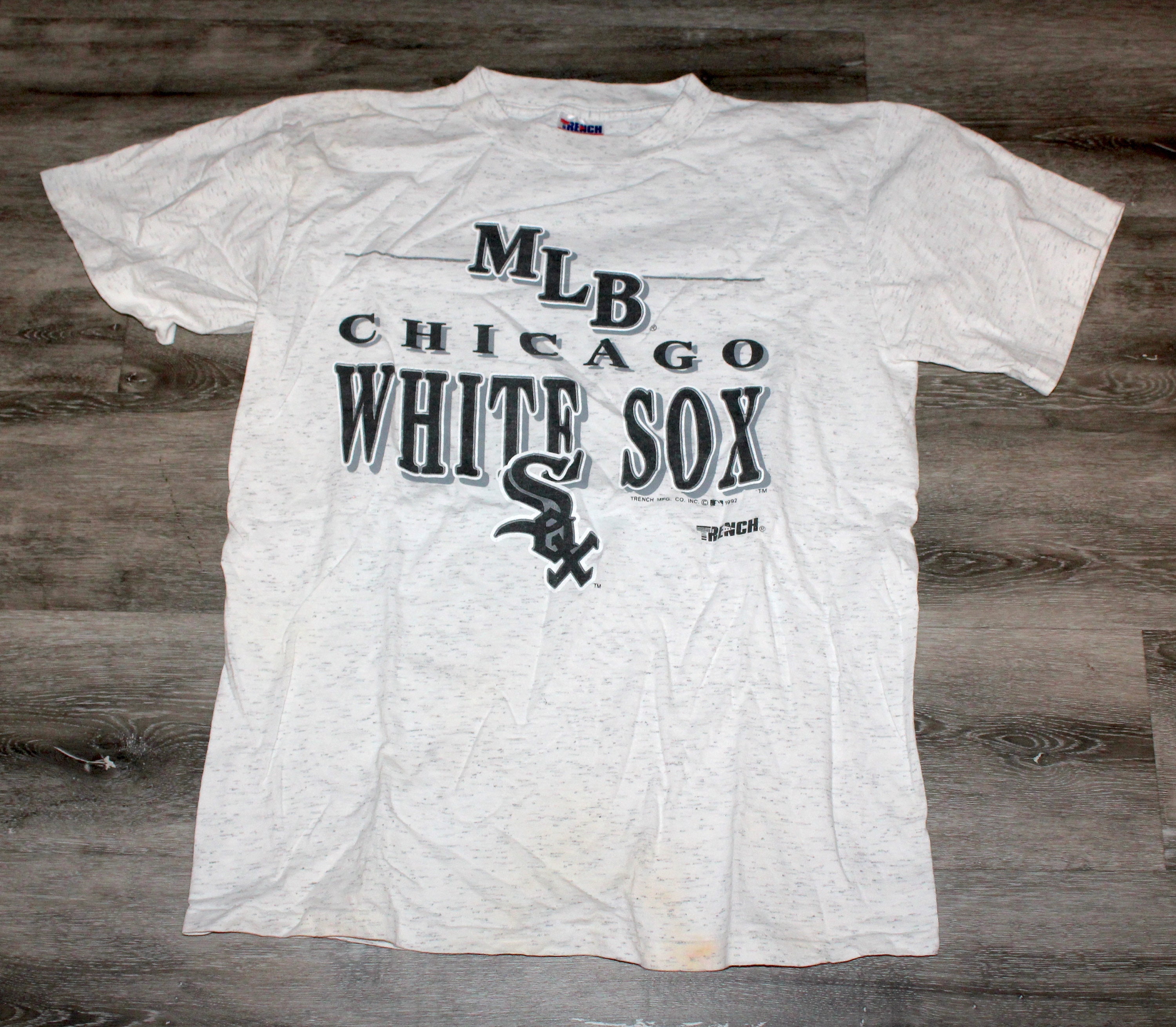 VINTAGE RARE EARLY 90's STARTER CHICAGO WHITE SOX BASEBALL JERSEY IN  SIZE M