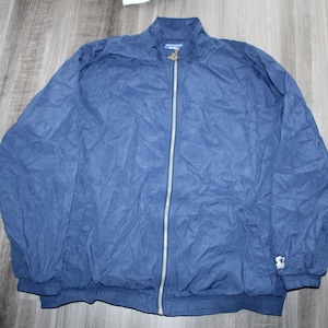 【オリジナル】STARTER ボンバージャケット90s XL Vintage 90's Rare Starter Big Logo Embroidery Puffer Jacket