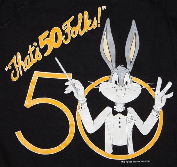 Vintage 90s Clothing Looney Tunes Warner Brothers Bugs Bunny ...