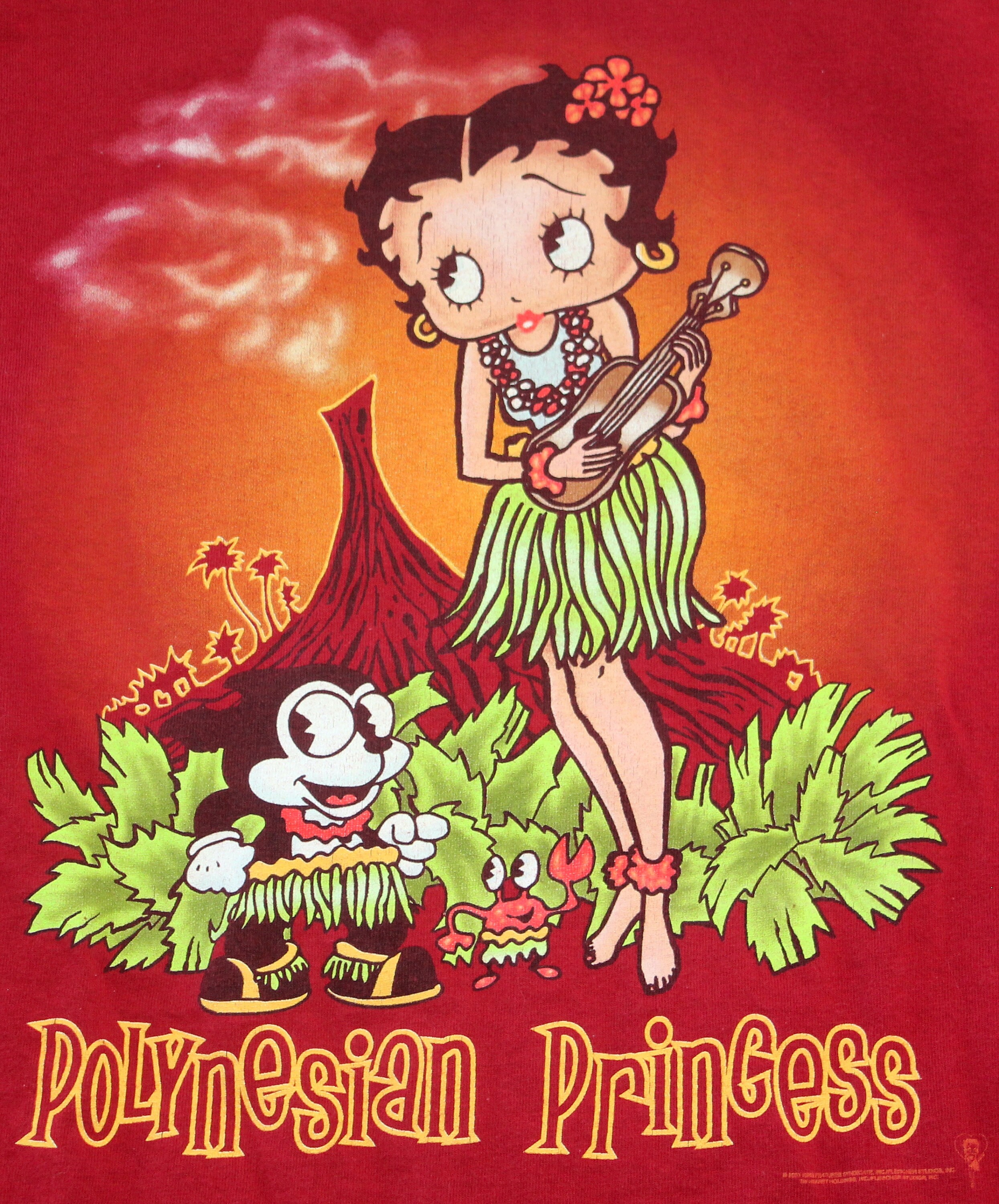 【希少！】Betty Boop ベティ・ブープ ニット ヴィンテージ Y2K レディース 古着 90s BETTY BOOP ベティ ブープ Cafe