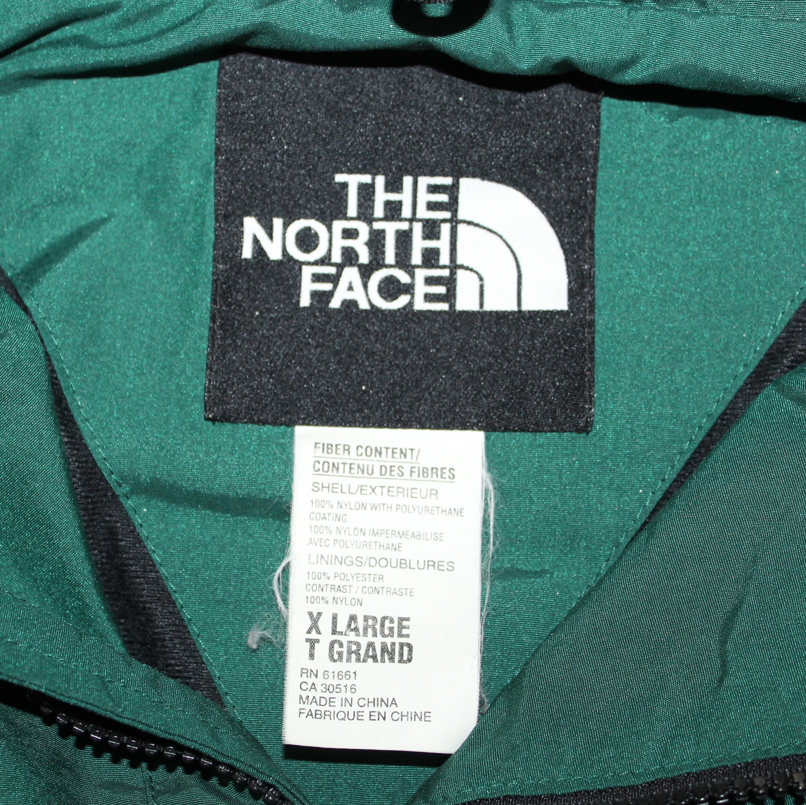Vintage 90s Clothing the North Face Gore Tex Men Size XL / - Etsy
