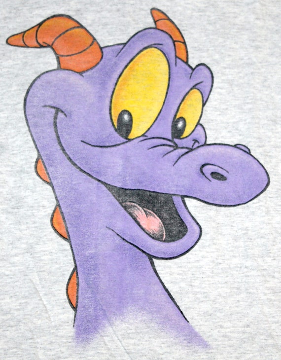 Vintage 90s Clothing Walt Disney World Epcot Center Park Figment