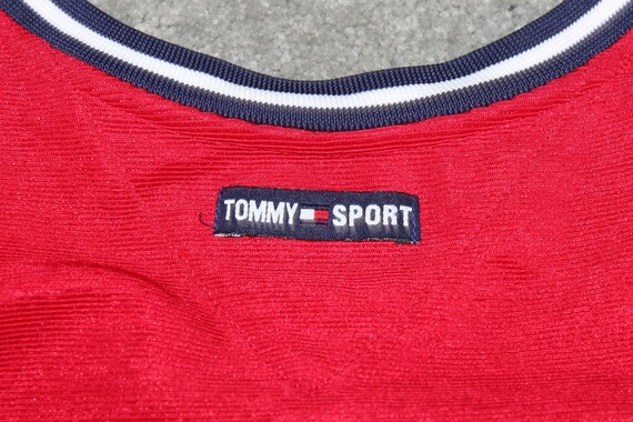 Vintage 90s Clothing Tommy Hilfiger Jeans Brand Men Size Small / Oversized  Womens Retro Tommy Sport Color Block Sleeveless Basketball Jersey -   Canada