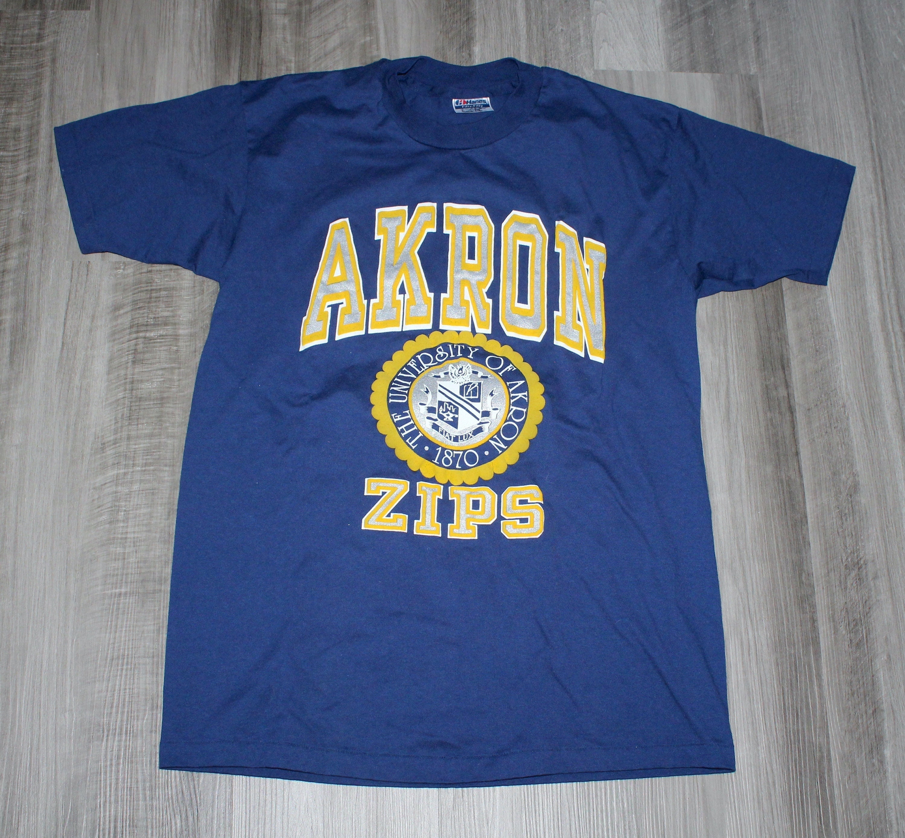 Vintage 80s 90s Clothing University of Akron Zips Ohio Men - Etsy