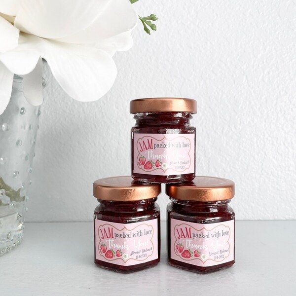 Jam Wedding Favors Etsy