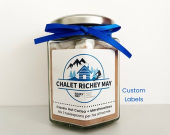 Gourmet Hot Cocoa Gift Jar | Custom Favors