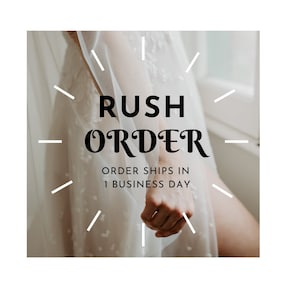 RUSH MY ORDER! Add to Your Cart if You Need Your Veil //Made// Within 1 Business Day