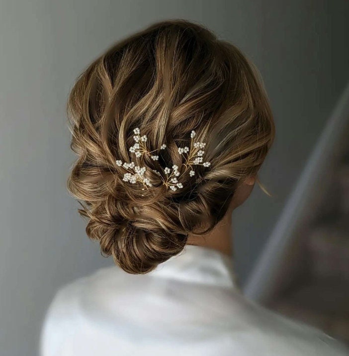Spilla Con Perla Per Cappelli: Fermaglio Elegante Uomo O Donna - Accessorio Chignon Perfetto Per Matrimonio