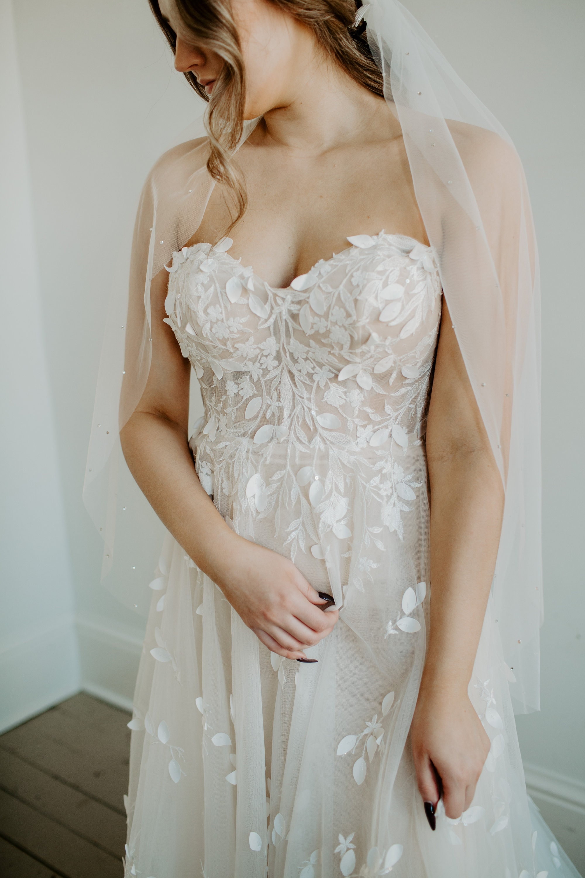 Crystal Border Veil - Etsy