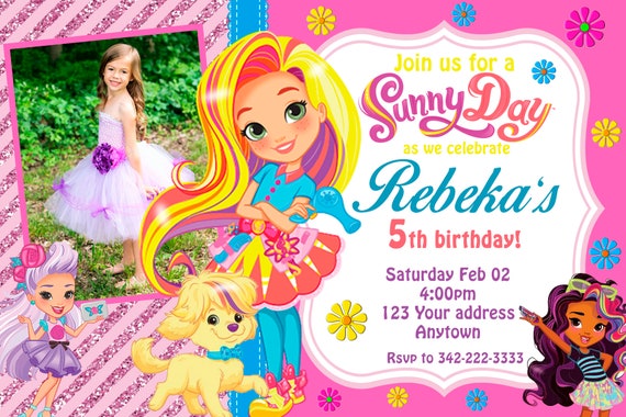 barbie unicorn invitation