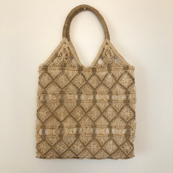 Twine and Rattan bag