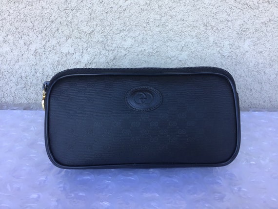 Gucci black makeup bag hotsell