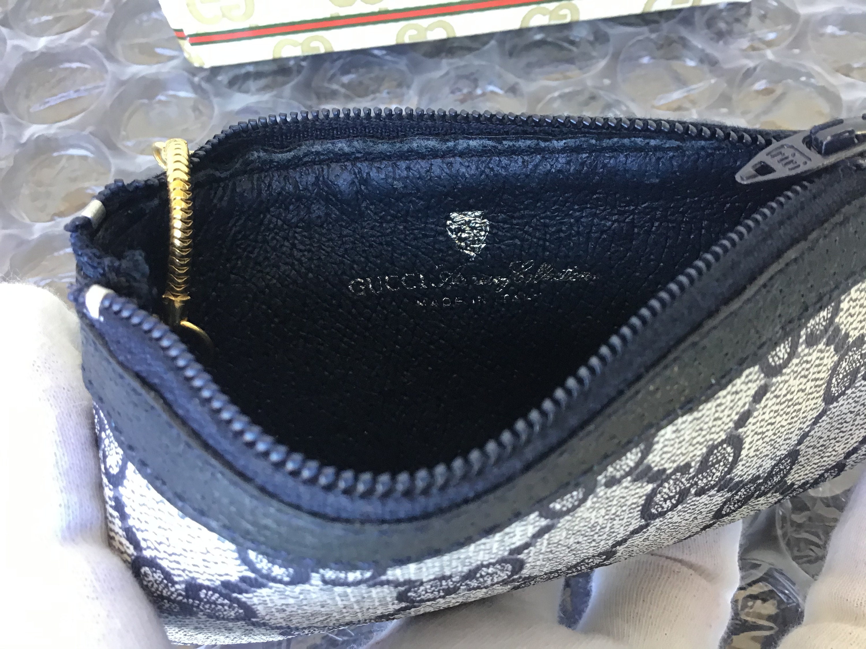 Vintage Gucci 80s Coin Purse Keychains Unisex New in a Box Etsy