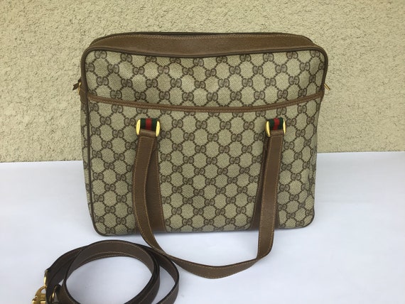 Vintage Gucci Carry On/Shoulder/Crossbody Bag Exc… - image 3