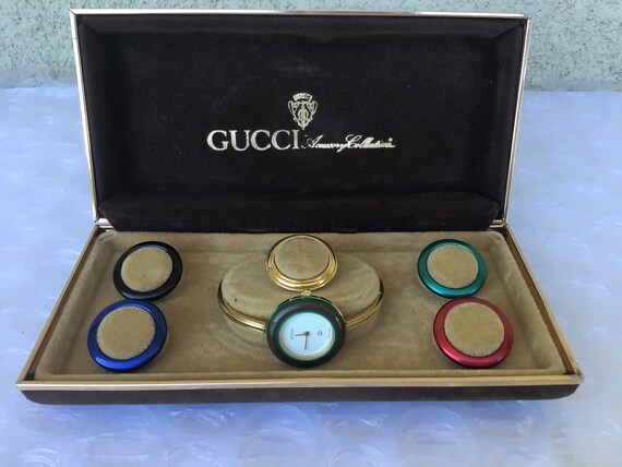 Gucci Interchangeable Bezel Watch 
