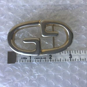 Vintage Gucci ‘80s Used GG Belt Buckle