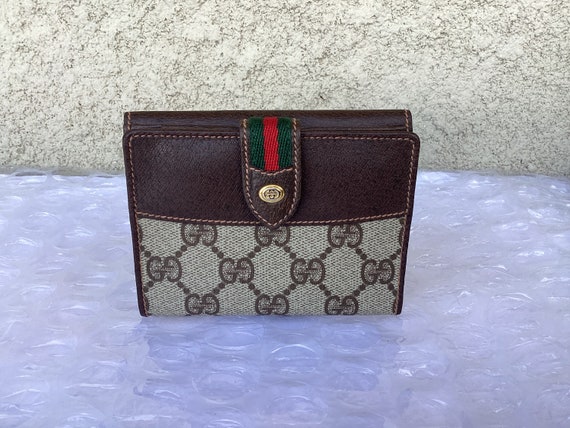 Gucci Vintage Old Bifold Wallet