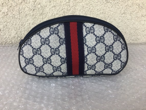 Vintage Gucci Makeup Pouch Mint Exterior Condition - image 1