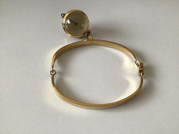 Vintage Gucci Bangle Charm Ball Watch Rare - Etsy