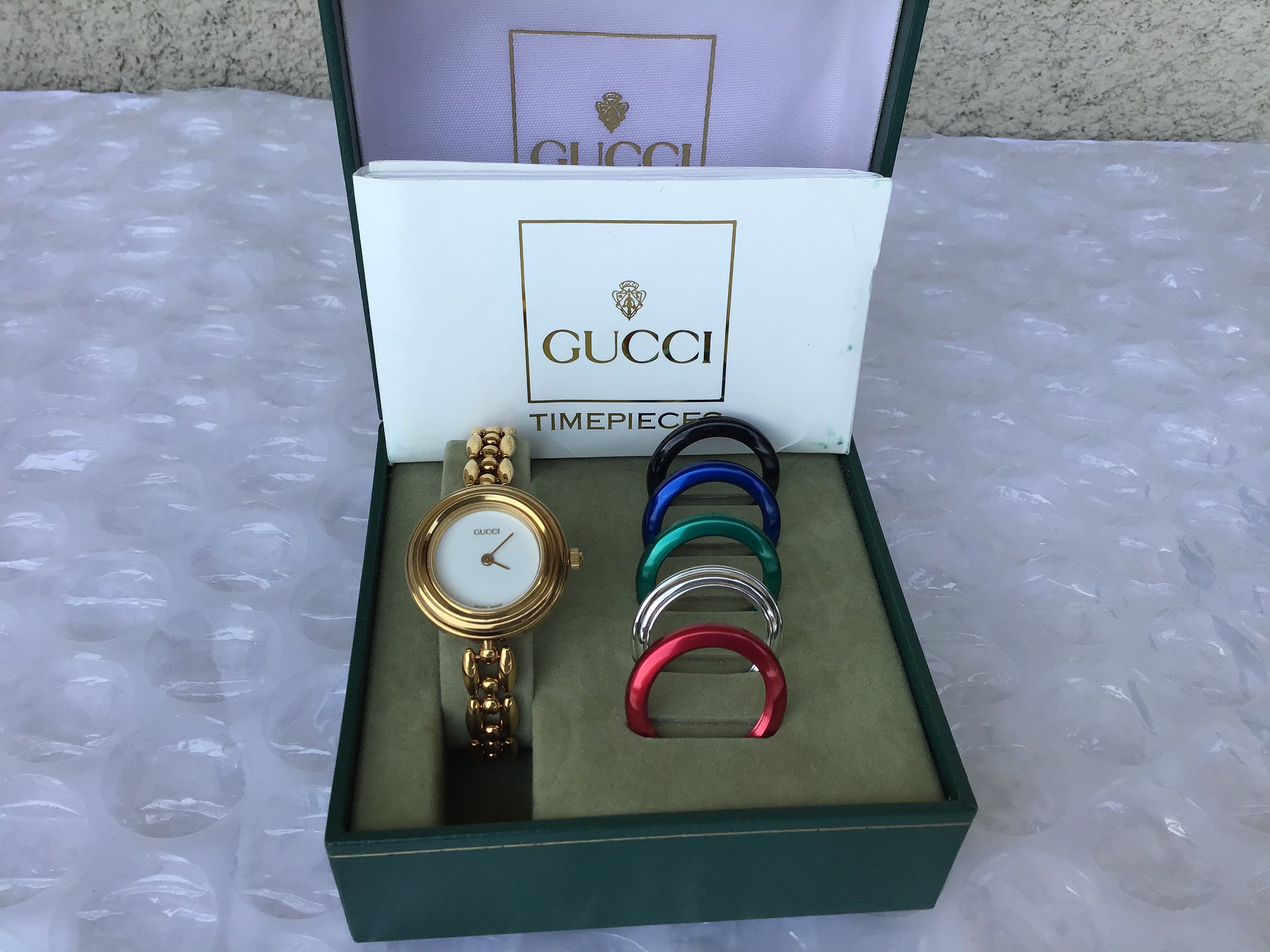 Vintage Gucci Interchangeable Bezel 