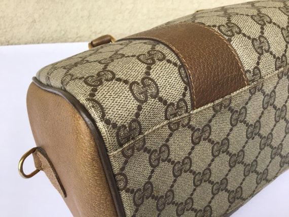 Vintage Gucci Doctor/Boston/Crossbody Bag Great C… - image 5