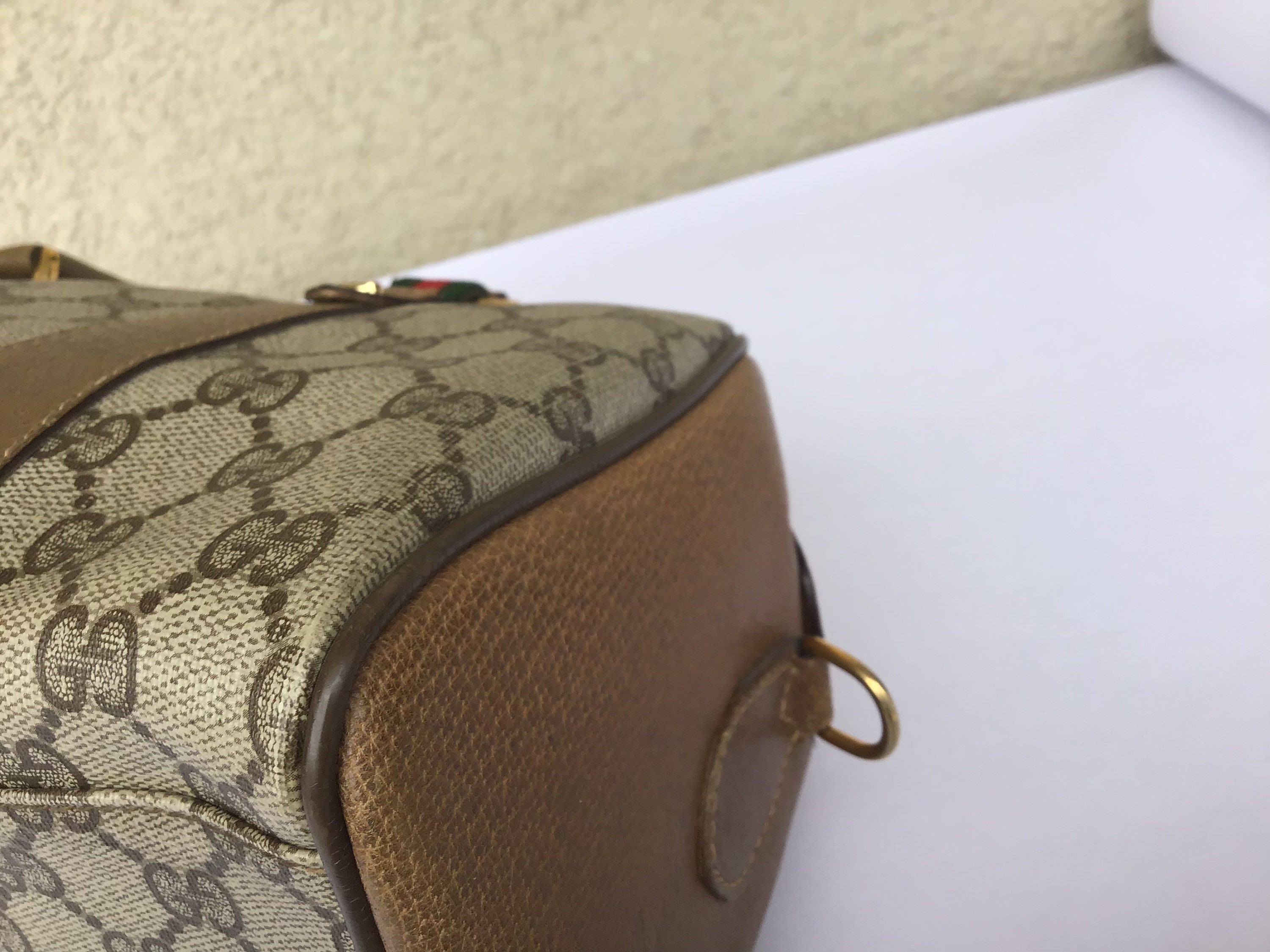 Vintage Gucci Doctor/boston/crossbody Bag Great Condition - Etsy