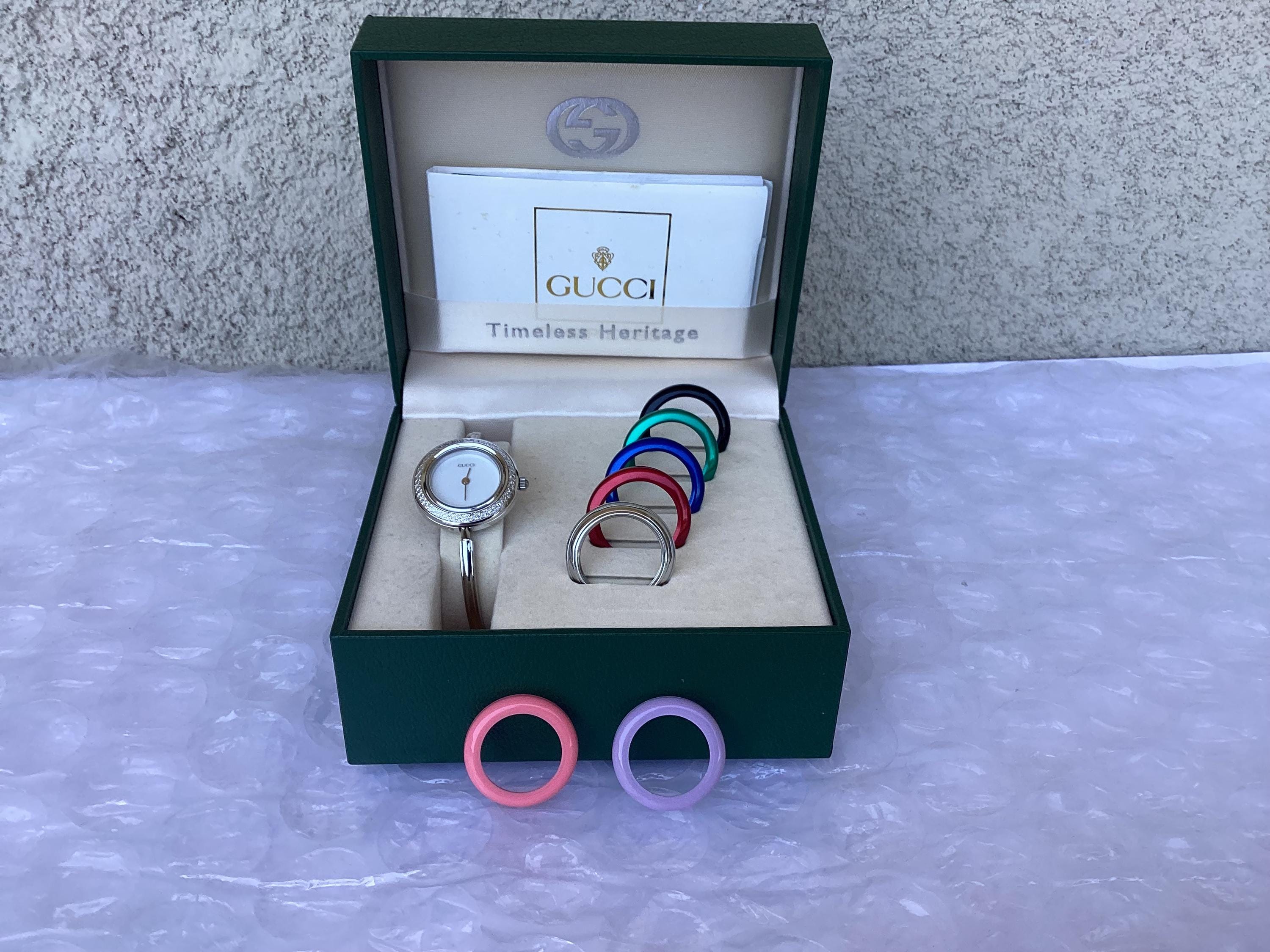 Gucci Watch Bezel Silver - Etsy