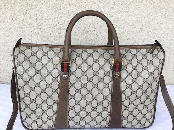 Gucci Vintage Boston Doctor Bag in Brown, Women's (See pics & description)