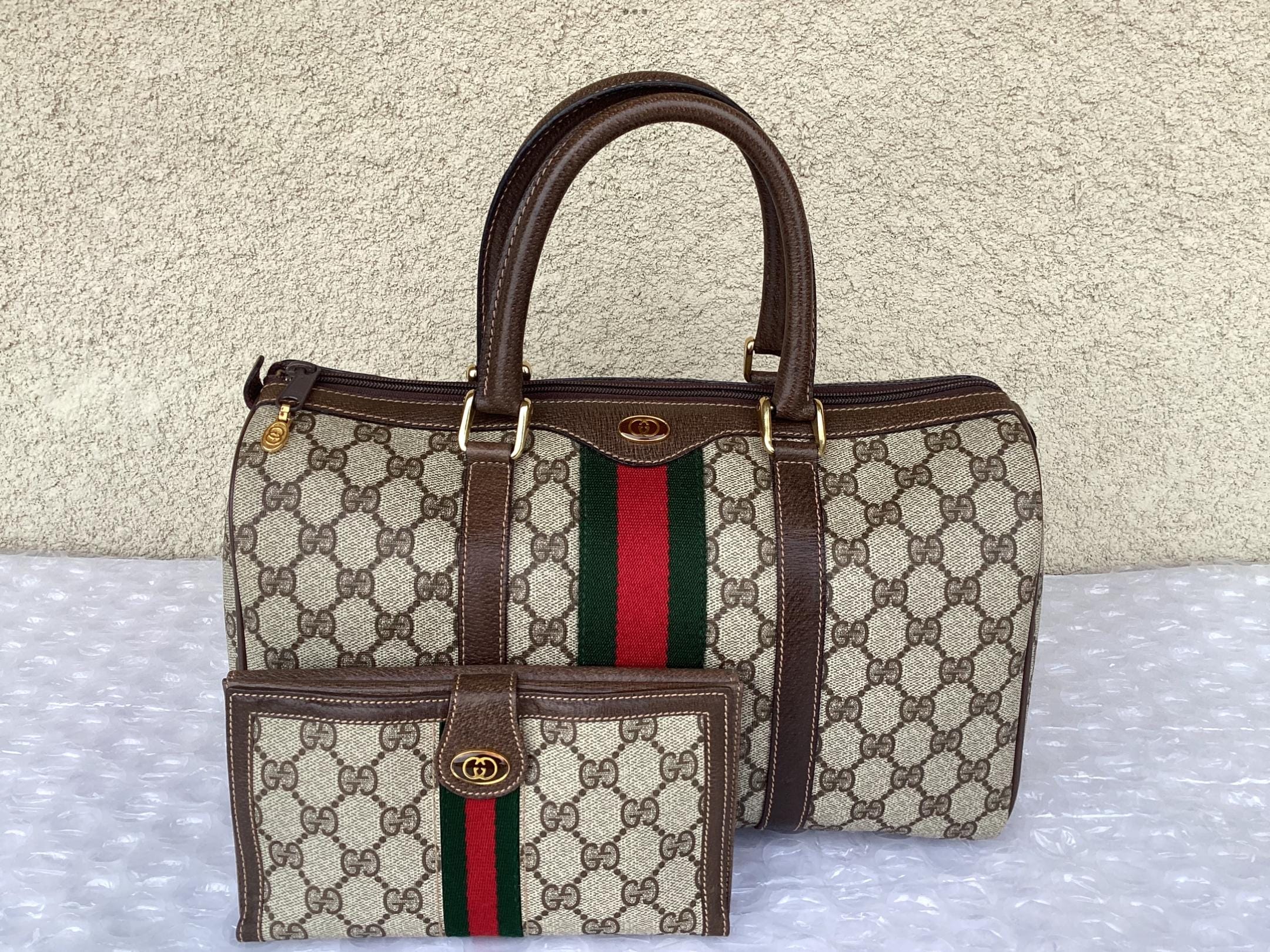 Gucci Vintage Boston - Etsy