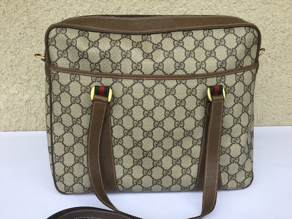 Vintage Gucci Carry On/Shoulder/Crossbody Bag Exc… - image 2