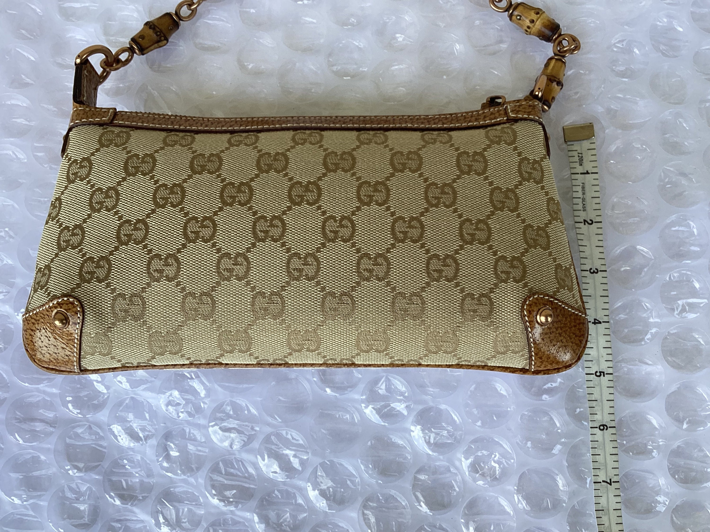 Buy Vintage Old Gucci Bamboo Strap Small Shoulder Bag Great Online in India  