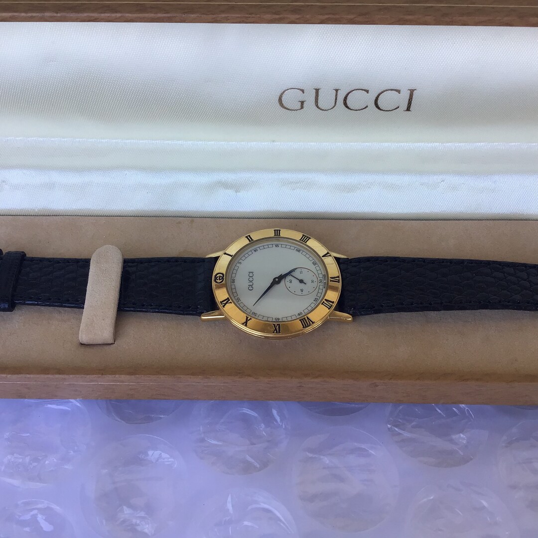 Vintage Old Gucci 3800M Mens Watch Great Condition Etsy 日本