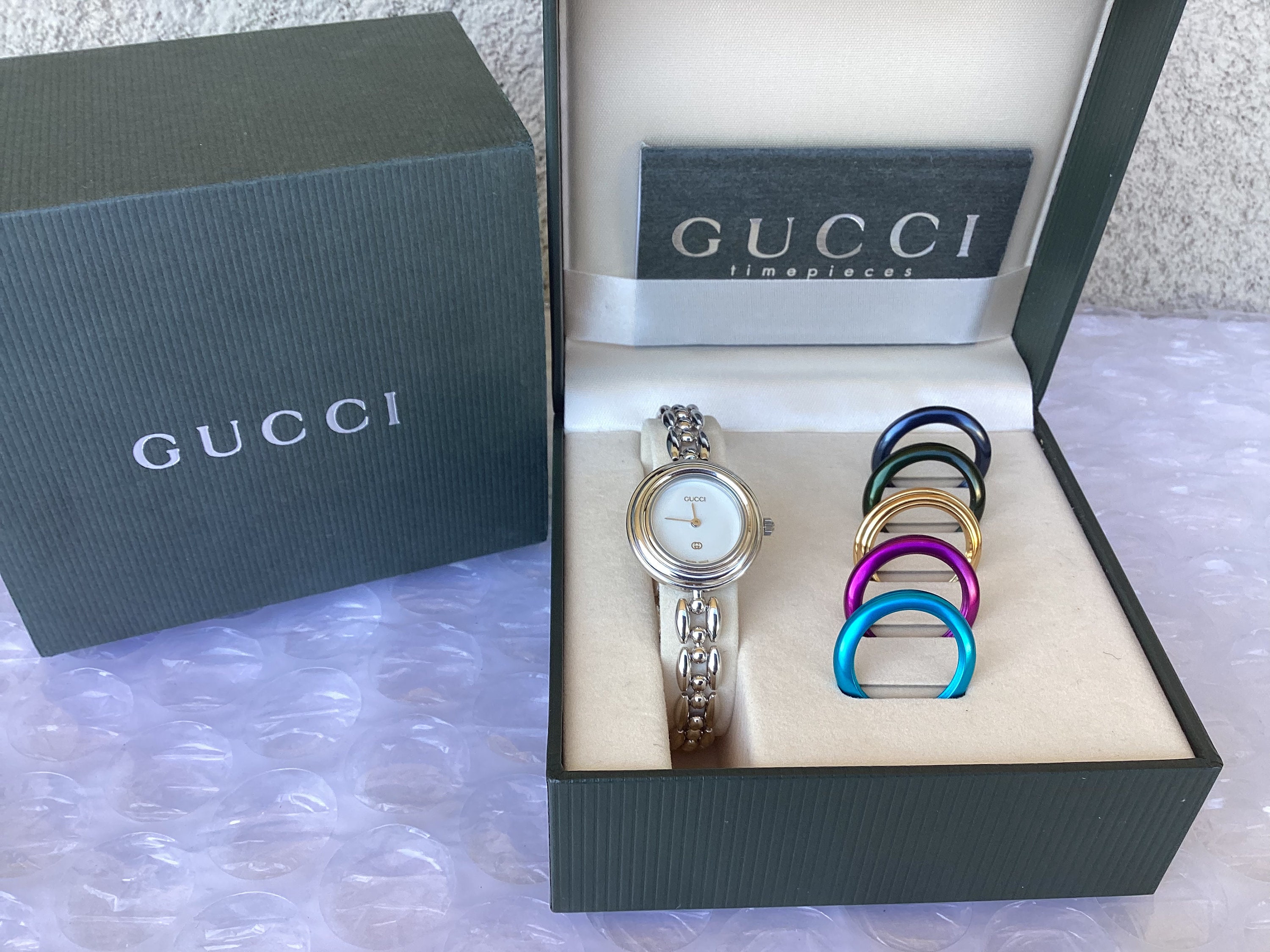 Gucci Watch Bands - Repurposed from Vintage Gucci Bags