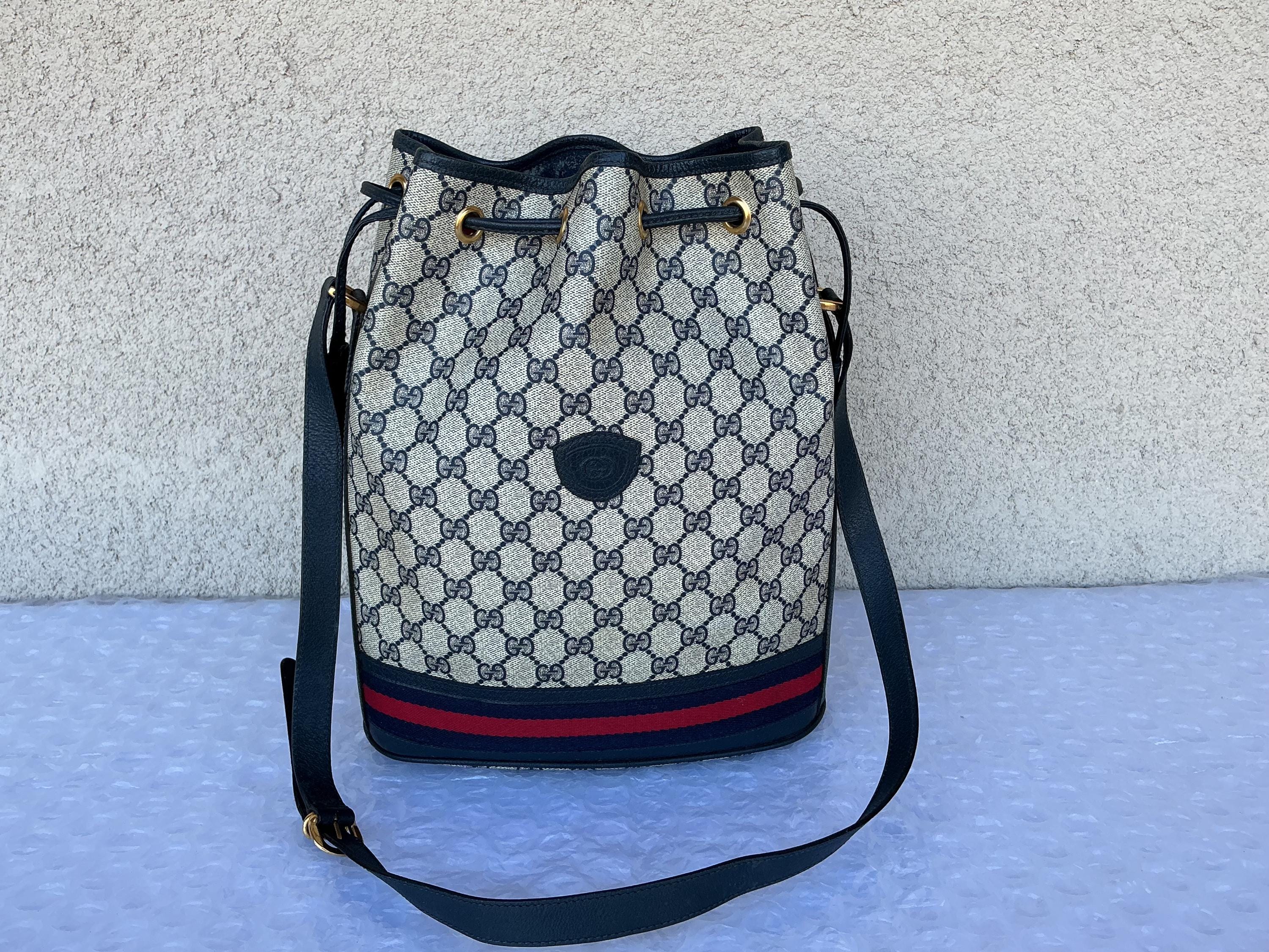 Blue Bucket Gucci Bag - Etsy