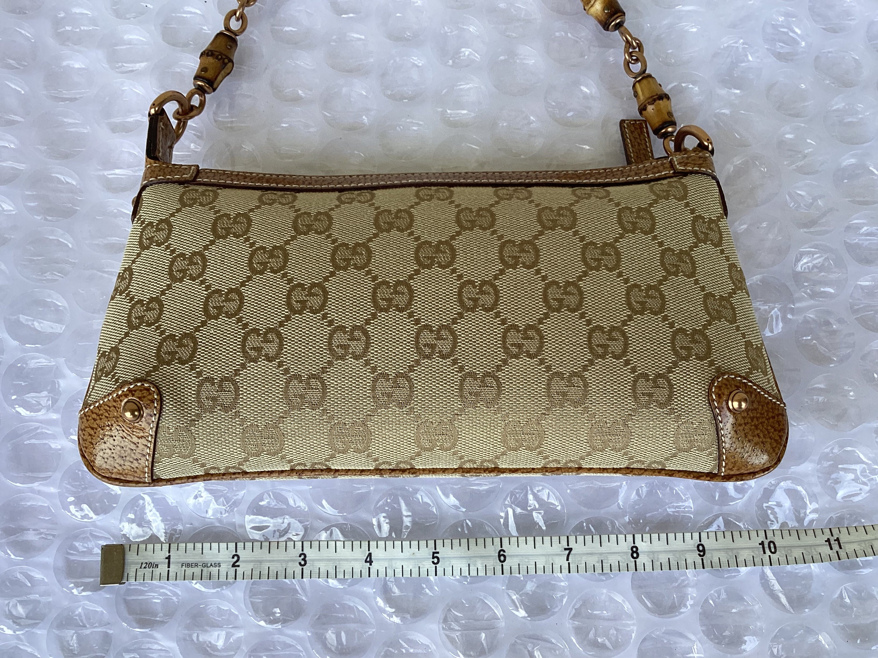 Buy Vintage Old Gucci Bamboo Strap Small Shoulder Bag Great Online in India  