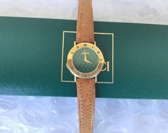 Vintage Original Wristwatch ''GUCCI'' 2035-21, QUARTZ Gold
