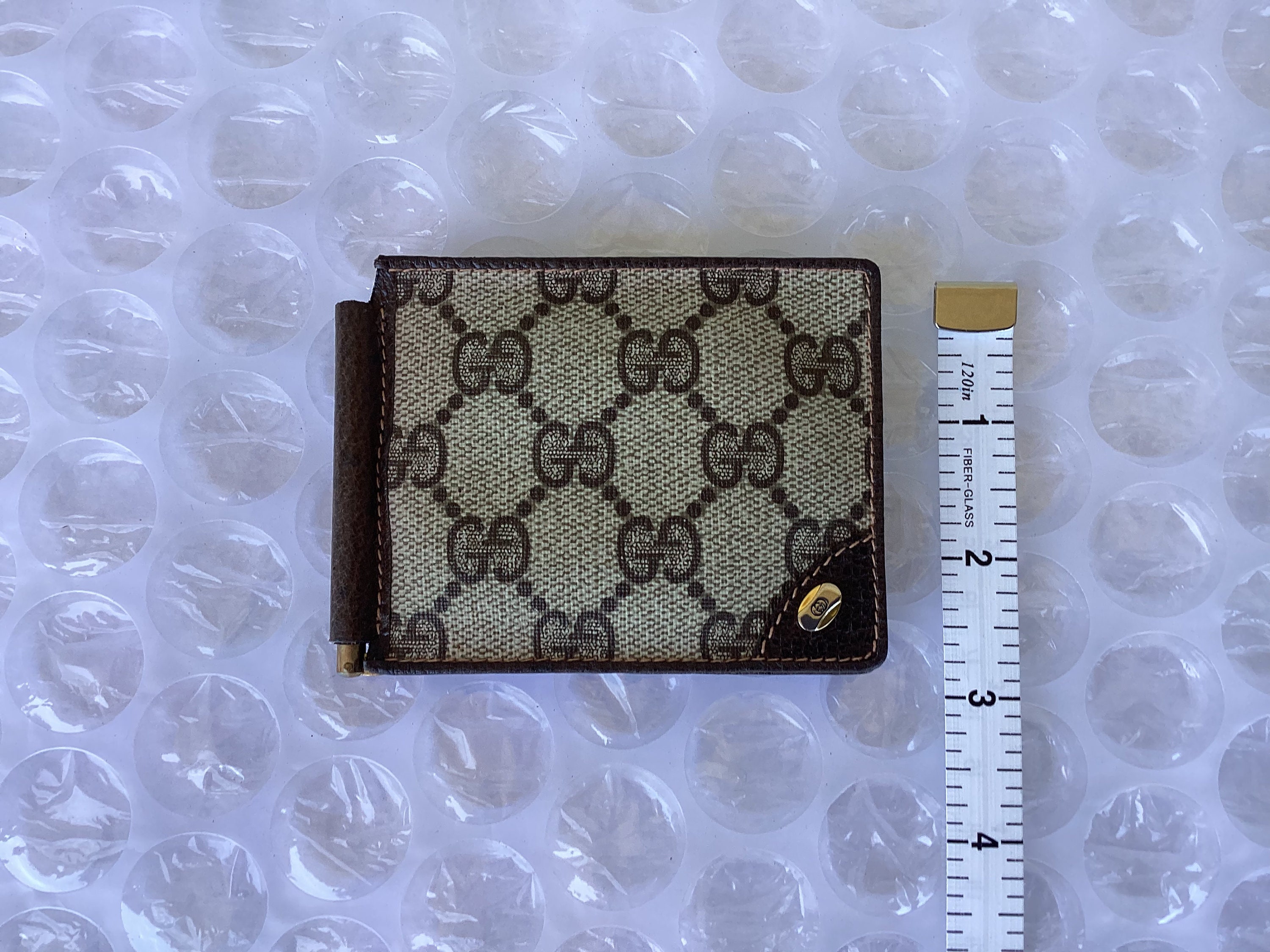 Gucci Money Clip Wallet in Natural for Men