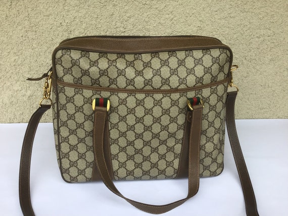 Vintage Gucci Carry On/Shoulder/Crossbody Bag Exc… - image 1