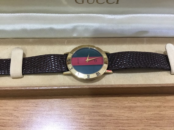 Vintage Gucci 3000M Mens Watch 33MM 