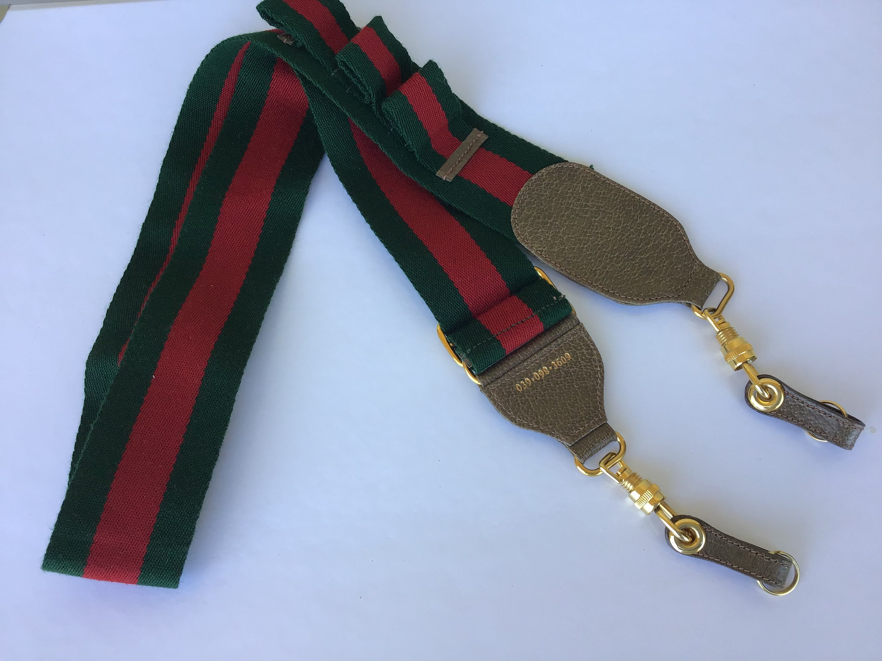 Authentic Vintage Gucci Replacement Classic Red/green Strap - Etsy New  Zealand