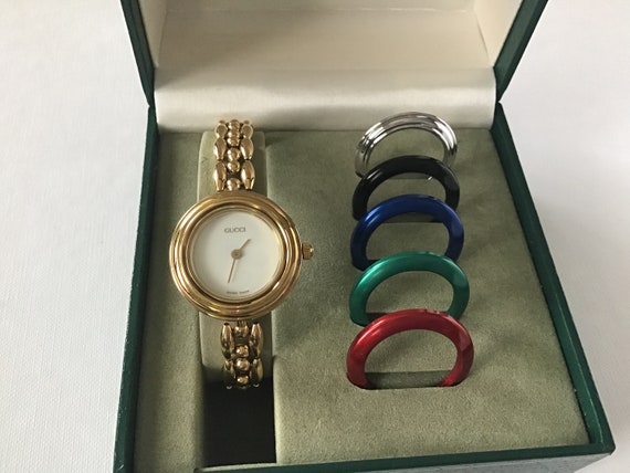 Vintage Gucci 1980s Interchangeable 