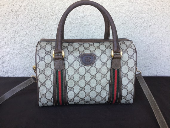 Vintage Gucci 80s Doctor Shelly Web Bag 