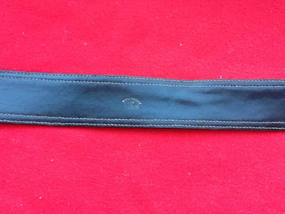 Vintage Gucci GG Belt Buckle & Navy Blue Monogram Canvas  display picture 2