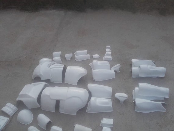 Sostituzione al polpaccio esterno ARMATURA-sinistra-per Star Wars Stormtrooper Costume Armatura