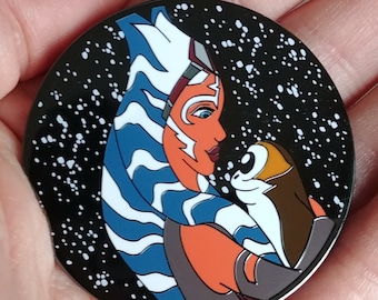 Porg Tano Love Pin, Enamel Pin, SeeYaEarSoon, TomorrowlandDesign