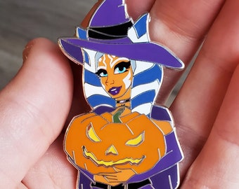 Halloween Tano Pin, Enamel Pin, TomorrowlandDesign